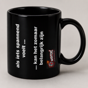 Dwarsel Koffie Mok